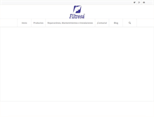 Tablet Screenshot of filtresa.com